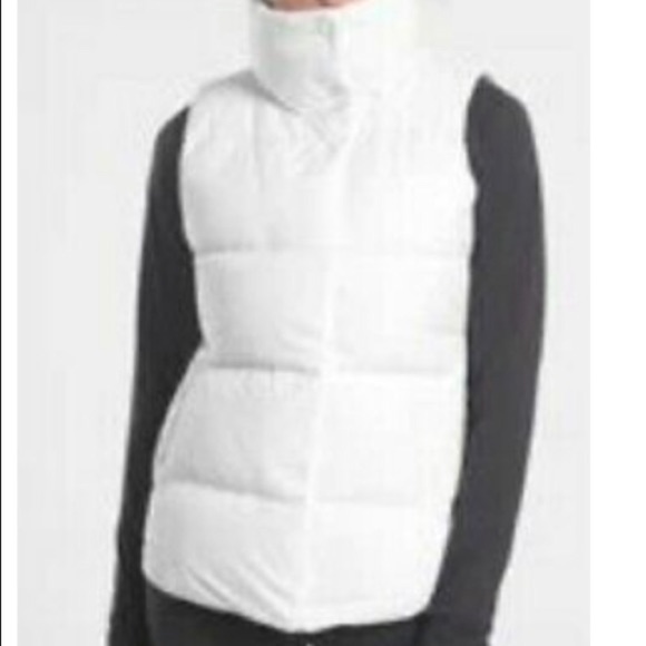 Athleta Downtown Vest White NWT Small Perfect Condition - Picture 8 of 9